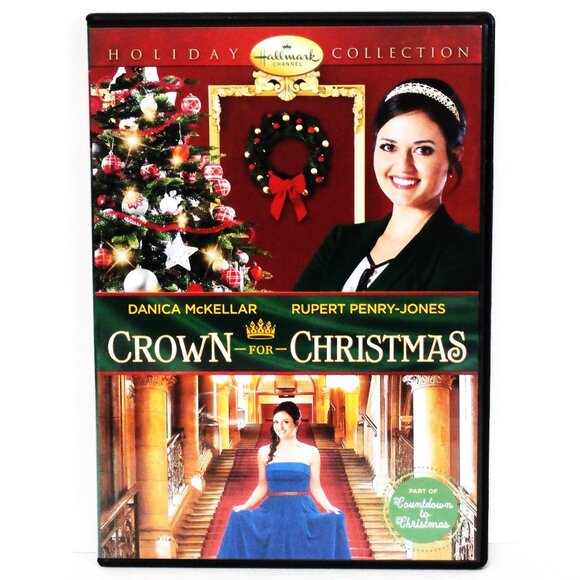 Hallmark Holiday Collection DVD CROWN FOR CHRISTMAS Danica McKellar - Picture 1 of 5